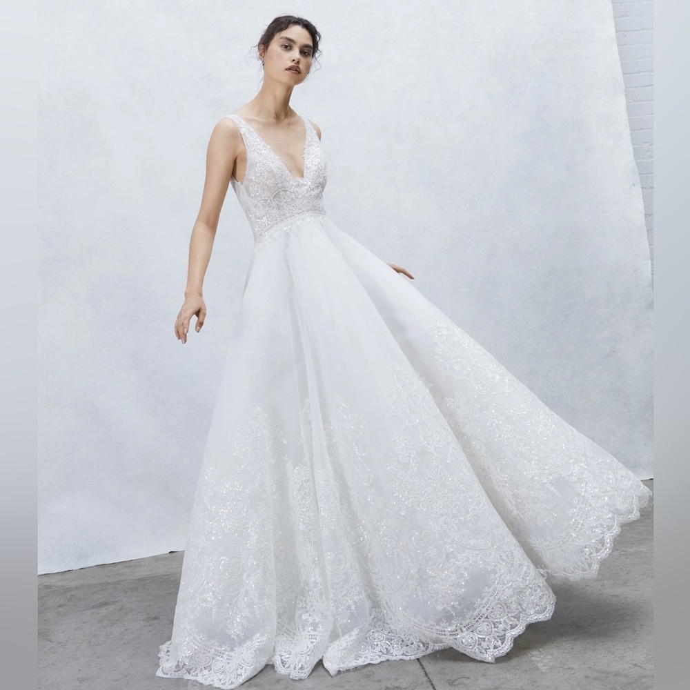 Rivini Daphne Gown, Ivory, Size 10